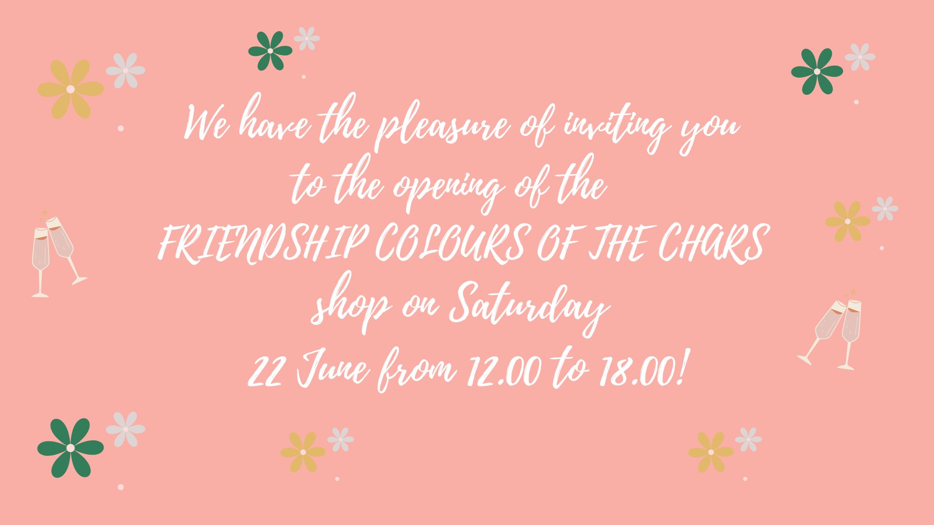 Invitation to Official Shop Opening