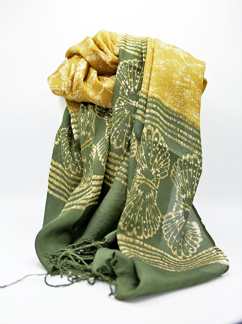 Scarf Silk - Green