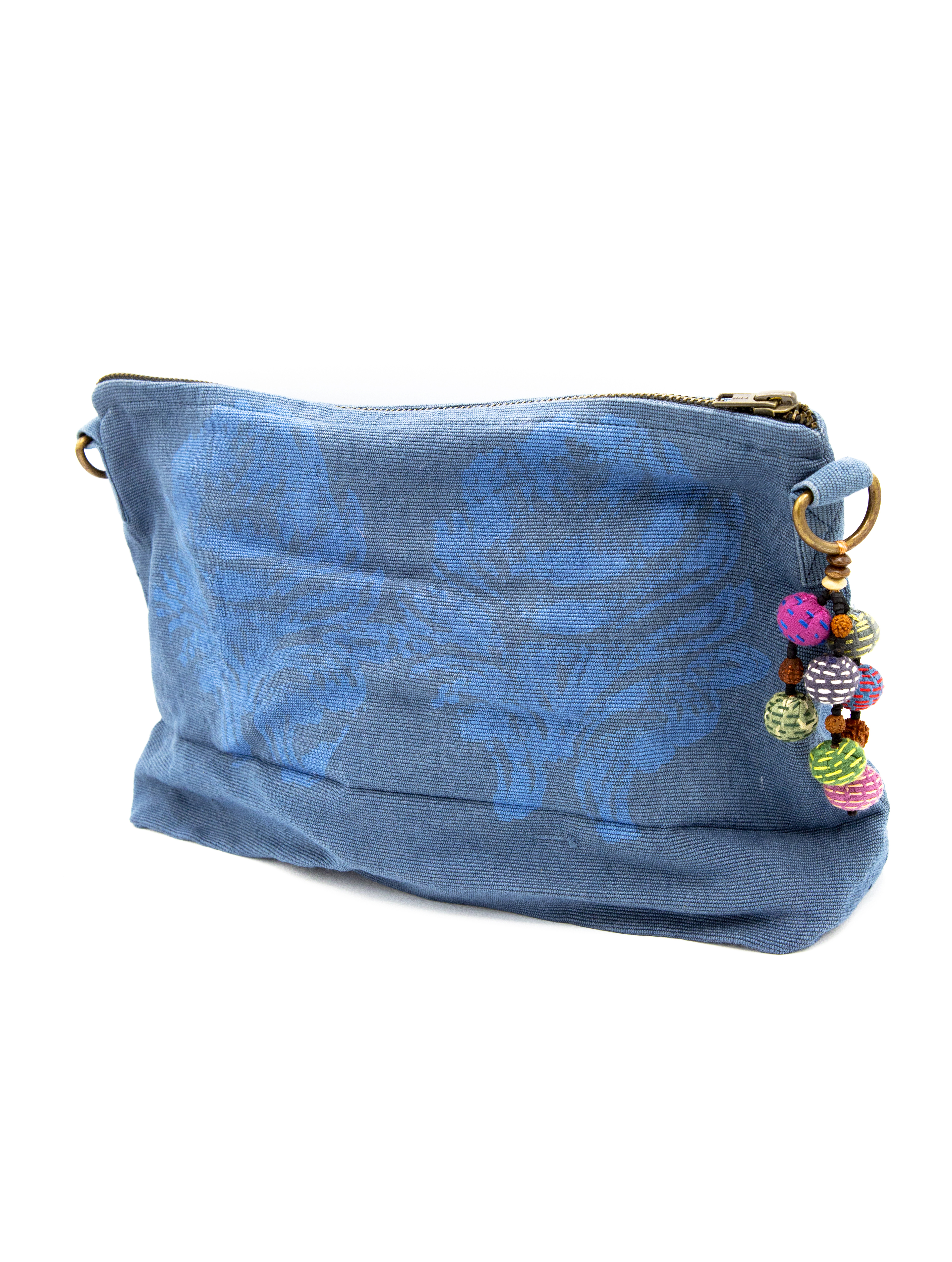 Beauty Bag M - Indigo DD Lotus